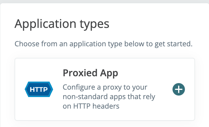 Application proxy