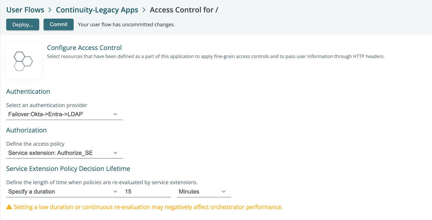 Extension de services Policy Lifetime