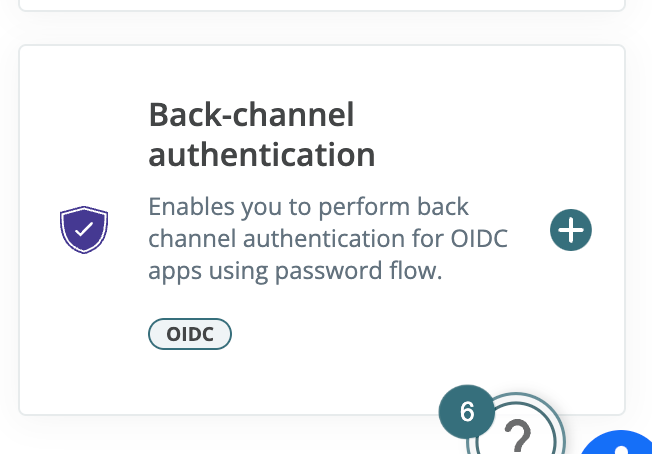 Back-channel authentication