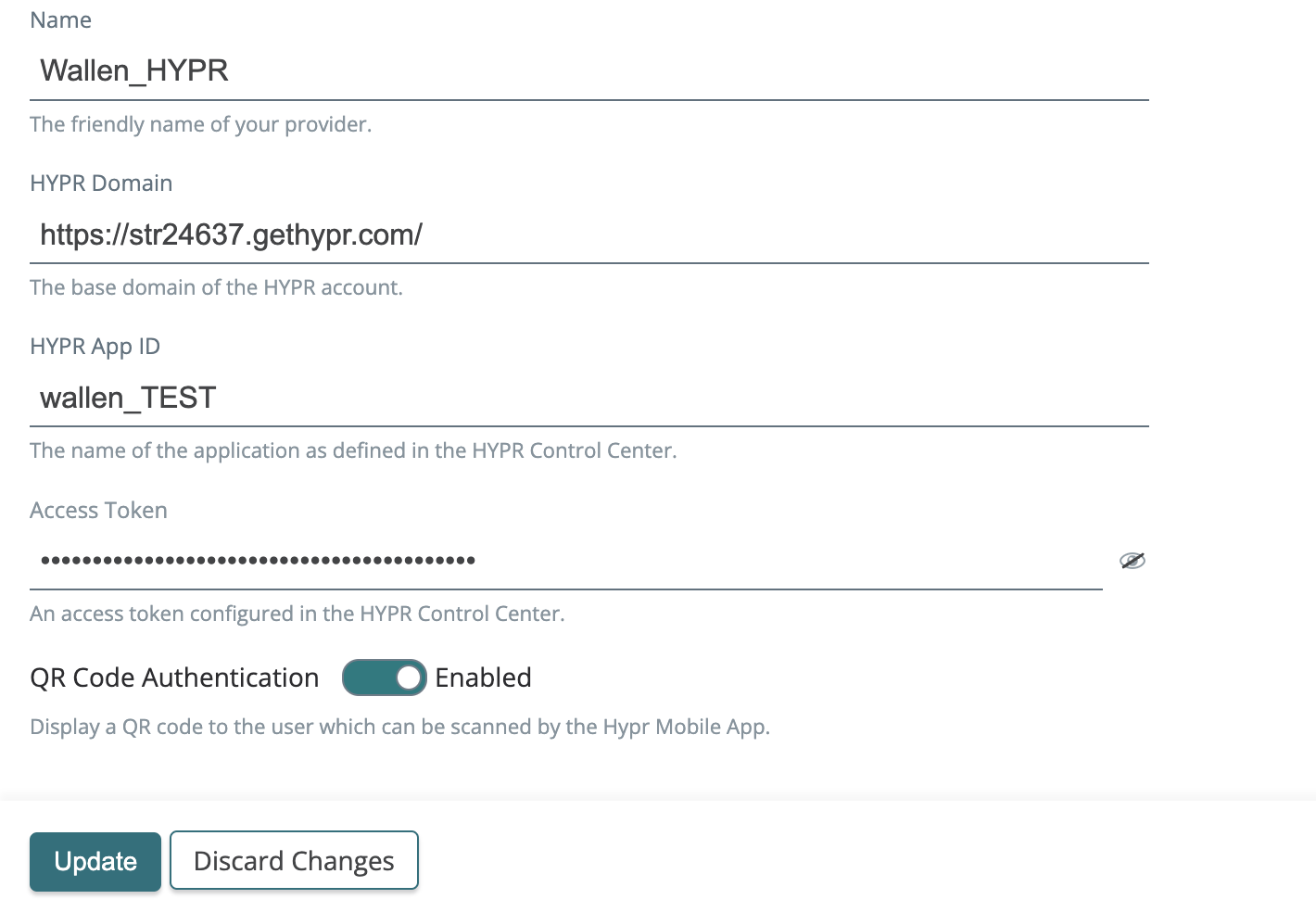 HYPR QR code authentication